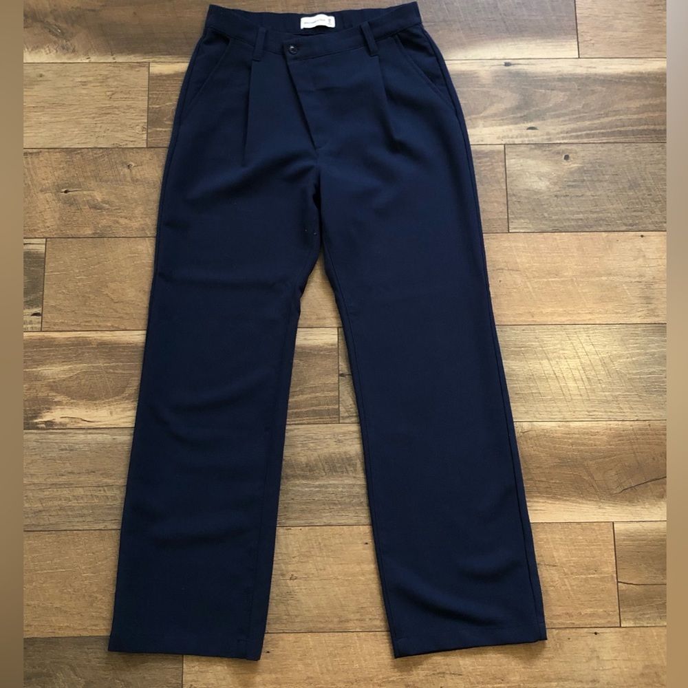 Abercrombie & Fitch navy blue pants - size 8